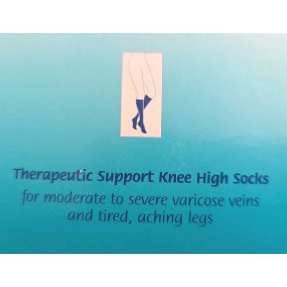 JOBST Relief 20-30mmHg*, Firm Compression Knee High Socks Sz. Large, Beige, New - Picture 4 of 10